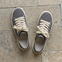 Zapatos de lona para hombre, básicos, versátiles, negros, modernos, casuales, transpirables, delgados, retro, deportivos - details 37