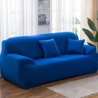 Fundas de Sofá Elásticas de Color Sólido Cubiertas de Muebles para Sala de Estar - details 13