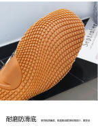 Dexun zapatos media zapatillas nuevo feo lindo medio arrastre zapatos deportivos planos casuales de gran tamaño zapatos de las mujeres 41-43 - details 22