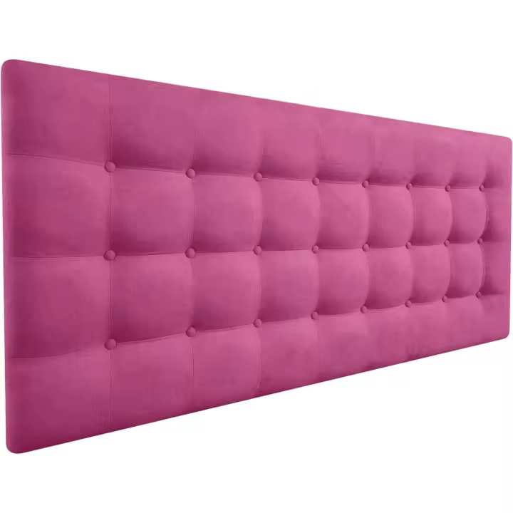 Cabecera de cama Oslo - Cabecera tapizada acolchada en tejido antimanchas - Cabeceras matrimonio premium - 1