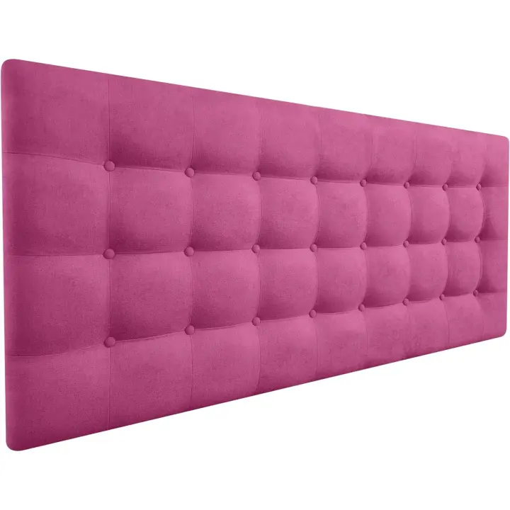 Cabecera de cama Oslo - Cabecera tapizada acolchada en tejido antimanchas - Cabeceras matrimonio premium - 1