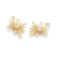 Colgantes de latón y circonita de Color dorado de 18K para mujer, joyería artesanal de alta calidad, collar, pendientes, accesorios - details 14