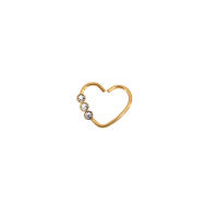 Piercing corporal para la nariz, 2 piezas, 0,8x10mm, joyería de moda, anillo quirúrgico de Tragus inoxidable - details 6