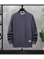 Conjunto De Camiseta Y Pantalones Cortos Informales Para Hombre, Chándal De Color Sólido, Trajes Sueltos De Verano, Talla 3XL - details 20