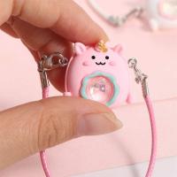 Mini bolso en miniatura para casa de muñecas con animales de dibujos animados, bolso de hombro con muñecos de dibujos animados coloridos, Mini bolso de plástico para muñecos de peluche - details 8