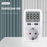 Medidor de consumo de energía de 220V, vatímetro de electricidad, LCD medidor de energía, probador de toma de corriente de medición EU FR, Monitor Analizador de potencia - details 0