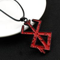 Collar con Logo del símbolo de Anime Berserk, colgantes con Logo de espada Guts, joyería de decoración para Cosplay, accesorios de collar, regalos - details 3