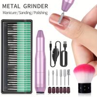 Kit profesional de máquina eléctrica para uñas, equipo de pulido, potente juego de herramientas para pulir uñas para manicura - details 1