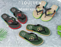 Chanclas de goma para hombre, zapatillas de playa informales al aire libre, sandalias con pasador - details 2