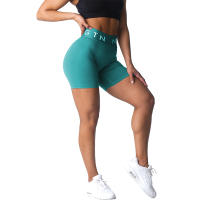 Pantalones Cortos Deportivos Nvgtn para Mujer de Spandex Elásticos Transpirables con Efecto Hip-lifting para Fitness y Correr - details 7