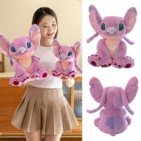 Muñeco de peluche Stitch Morado de 30/45 cm, Muñeco de Ángel de Stitch, Regalos para niños [Kk] 30 cm - details 2