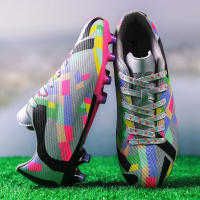 Zapatos de fútbol con tacos largos para entrenamiento de fútbol sobre césped para adultos y niños mayores - details 8