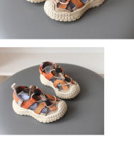 Sandalias deportivas para niños 2025 nuevos productos de verano Zapatos de malla transpirable con agujeros para niños Zapatos de playa huecos de secado rápido para niñas - details 9