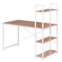 Escritorio de Oficina para Computadora Mesa de Juego y Comedor con 4 Estante de Almacenamiento - details 4