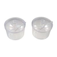 Cuchara y tapa para condimentos, tarro acrílico transparente a prueba de goteo, recipiente para condimentos visible, mesa de comedor - details 9