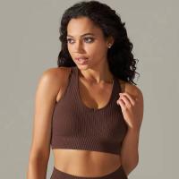 Sujetador deportivo a prueba de golpes para mujer, camiseta sin mangas para correr, ropa interior sexy para fiesta y yoga - details 38