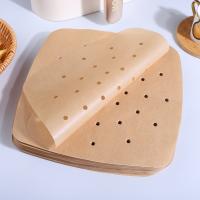 Freidora de aire cuadrada, papel especial impermeable, a prueba de aceite y resistente a altas temperaturas, papel de vapor para el hogar, horno de barbacoa, placa para hornear, papel, aceite de silicona - details 1