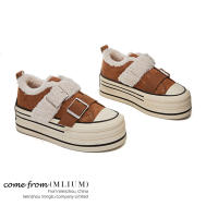 Nuevos zapatos para muffins de suela gruesa, zapatos térmicos de terciopelo para mujer, zapatos versátiles para mujer - details 1