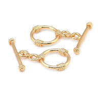 Anillo redondo de latón de Color dorado de 18K, cierre de palanca circular O, cierres de conexión para pulsera, suministros para fabricación de joyas, accesorios Diy - details 52