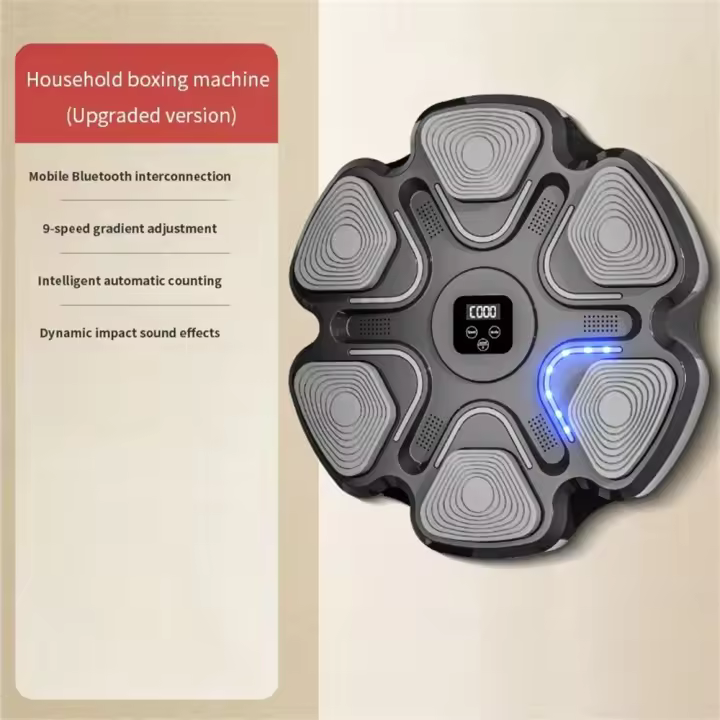 Máquina de boxeo inteligente de música para adultos y niños, entrenador de Boxeo Deportivo, Ejercicio en casa, respuesta - 1