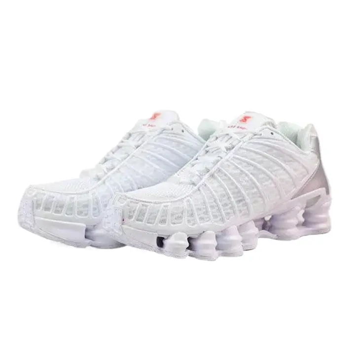 Entrenadores Cilindro Air Cushion Malla transpirable Zapatos de los hombres de amortiguación Low Top Casual Sports Running Shoes - 1