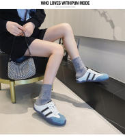 Dexun zapatos media zapatillas nuevo feo lindo medio arrastre zapatos deportivos planos casuales de gran tamaño zapatos de las mujeres 41-43 - details 9