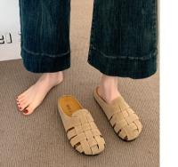Sandalias de Verano Nuevas 2025 Zapatillas de Mujer Baotou con Suela Gruesa - details 11