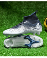 Zapatos de fútbol para deportes al aire libre de césped de equipo transpirables de caña alta para hombres y mujeres - details 27