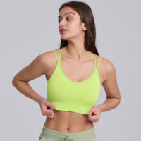 Hamidou-Sujetador de Yoga para mujer, ropa de Pilates de alta intensidad a prueba de golpes, con correas de hombro cruzadas absorbentes de golpes, para gimnasio - details 30