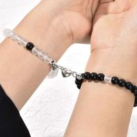 2 pulseras magnéticas de amistad de amor para parejas a juego, joyería de cumpleaños para mujeres y niñas - details 5