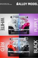 1:32 Mercedes Benz 500K Convertible de doble puerta Roadster Diecast modelo aleación Metal colecciones de coches Hobby decoraciones regalo amigo - details 3