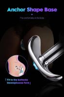 Empaquetado privado Base de ancla de metal sexy Juguete para parejas de adultos al aire libre de acero inoxidable Entrenador de tapón anal para hombre Masturbador anal para adultos - details 3