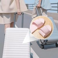 Zapatillas plegables suaves de EVA para mujer, sandalias de masaje para baño interior, portátiles, de viaje, Unisex, de secado rápido, antideslizantes, planas para el hogar - details 10
