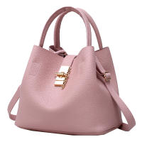 Bolso De Hombro Para Mujer Gran Capacidad Bolso De Mano Con Patrón De Lichi Bolso Cruzado De PU Bolsa Mensajera Para Dama - details 8