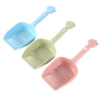 Pala útil de plástico para limpieza de arena de gatos, productos de limpieza de arena, cucharas de comida para perros, suministros para gatos, 1 unidad - details 6
