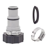 Paquete de 4 adaptadores de manguera de piscina, conector de manguera de piscina tipo A para adaptadores de manguera de vacío de 1,5/1,25 pulgadas, conexión roscada - details 5