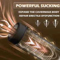 Bomba de Penis Eléctrica 2-en-1 Herramienta de Entrenamiento para Aumento para Hombres - details 3