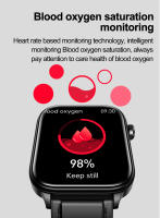 2024 Nuevo ECG+ PPG clase médica 1,96 inch, 360 * 360 AMOLED pantalla completa de HD toque Smart Watch azúcar en sangre, lípidos sanguíneos, temperatura corporal,llamada Bluetooth,IP68 impermeable Reloj Inteligente saludable Para Android IOS - details 15