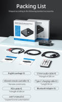 Transmisor receptor estéreo NFC Bluetooth 5,0, adaptador de Audio inalámbrico de baja latencia para TV/PC/coche/Kit/altavoz/proyector/amplificador - details 19