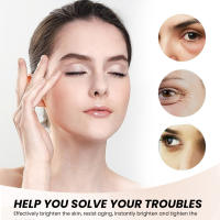 Crema antiarrugas para ojos, Reduce las bolsas de los ojos, hinchazón, reafirmante, levanta las líneas finas, crema correctora de ojeras iluminadora e hidratante - details 5