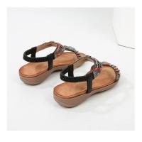 Sandalias de Mujer Verano 2025 |   Zapatos Bohemios Étnicos con Cristales |   Sandalias Deportivas Playa Suela Blanda Antideslizante - Moda Elegante y Confort - details 32