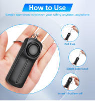 Alarma de autodefensa 130db, alerta antilobo, defensa Personal, alerta de seguridad, grito de seguridad, llavero de emergencia fuerte - details 0