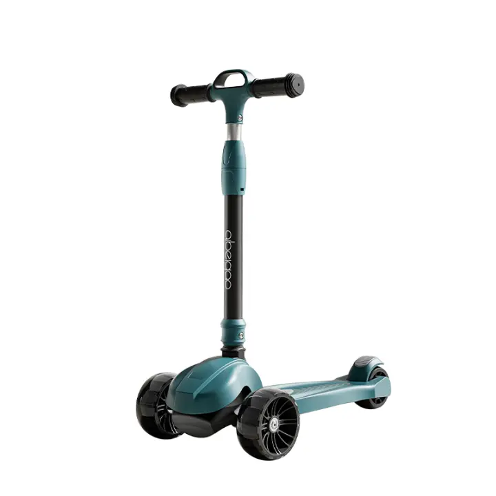 Patinete Plegable para Niños de 1 a 12 Años, Ruedas Brillantes de 5cm y Plataforma Doble de nailon - 1