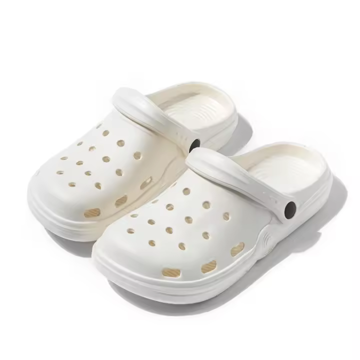 Sandalias de Hogar de EVA Suave para Mujer Punta Alta, Suela Gruesa, Antideslizantes, Secas, Estilo Verano - 1