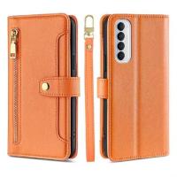 Funda de cuero PU magnética OPPO Reno 4 Pro 4G, billetera con tapa, funda protectora, correa colgante multifuncional - details 10