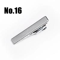 Nuevo Clips para corbata clásicos simples de 4cm, accesorios de Pin diario de Metal para hombre, regalo - details 18