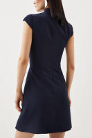 Elegante Vestido Sin Mangas con Cuello Redondo Vestido Ajustado con Flecos para Fiesta o Noche - details 4