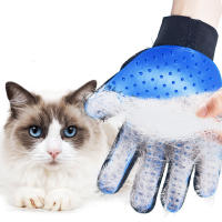 Peines de perro gato peines de mascota peines de perro peinado guantes cepillo Deshedding limpieza efectiva masaje de espalda depilde baño Animal - details 3