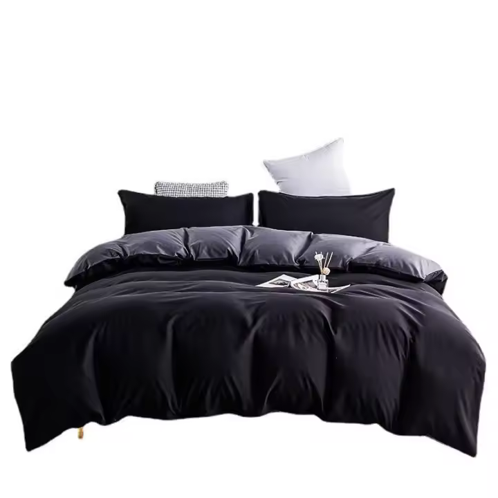 Ropa de cama de fibra ultrafina de doble cara, fundas de edredón, fundas de almohada y fundas de almohada, venta al por mayor - 1