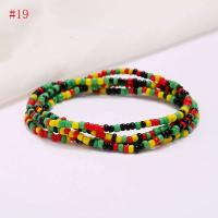 Nueva moda multicapa hecha a mano cuentas de arroz de colores playa verano Popular cadena de cintura mujeres BD7051 - details 19